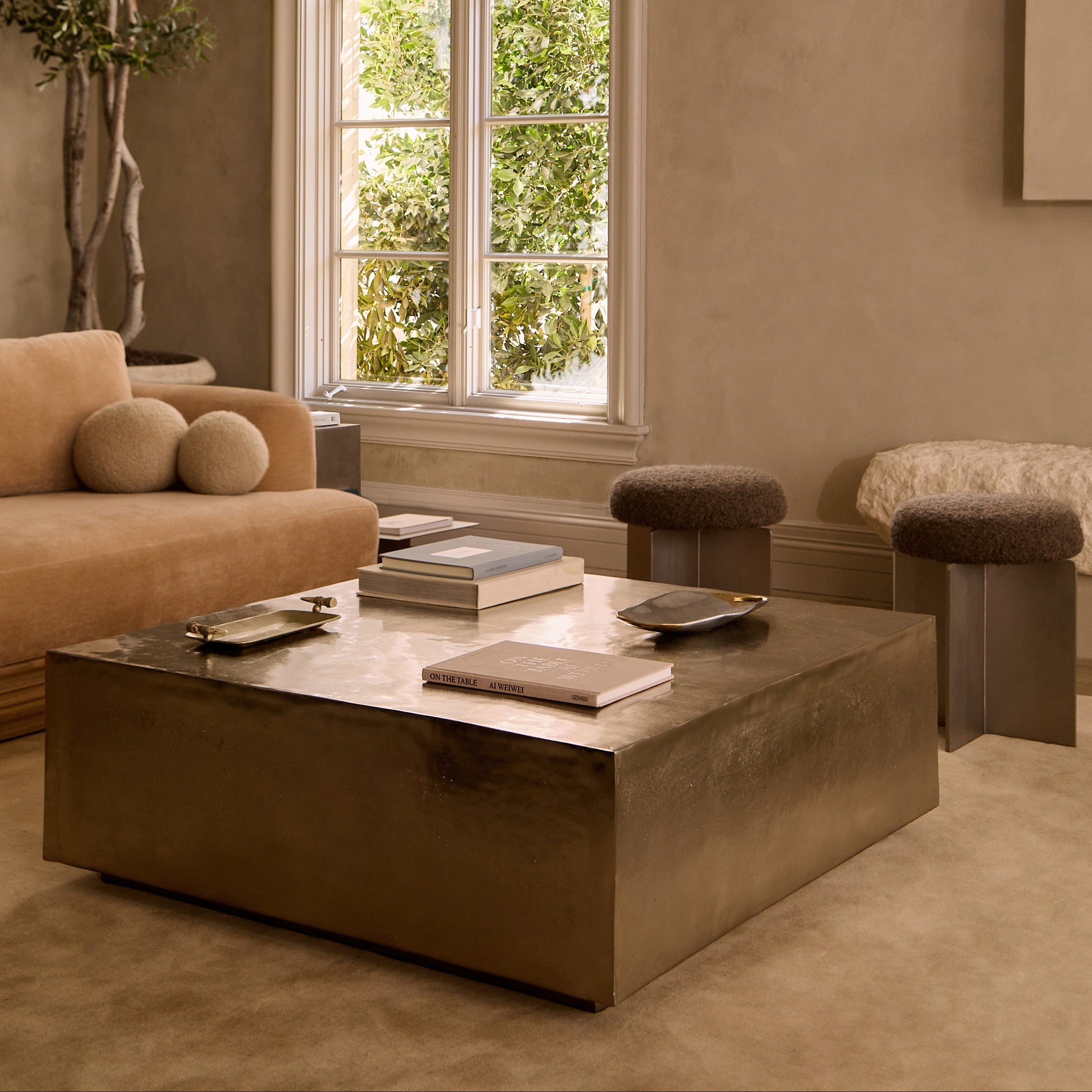 Couchtisch Nickel