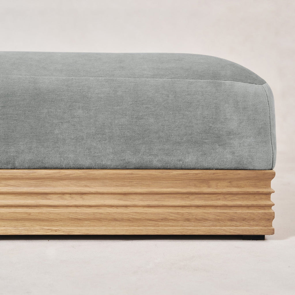 Architektonische Wolle Mohair Tagesliege