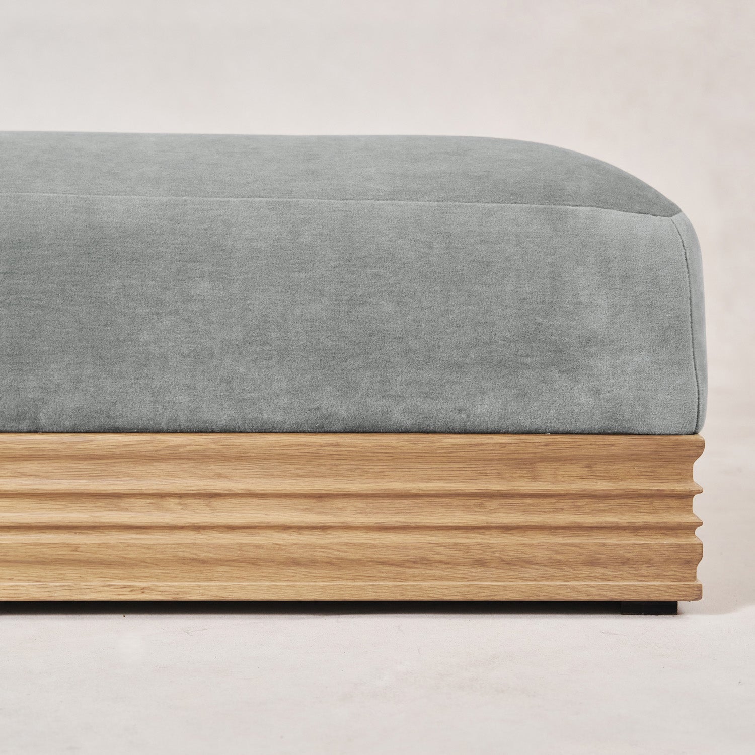 Architektonische Wolle Mohair Tagesliege