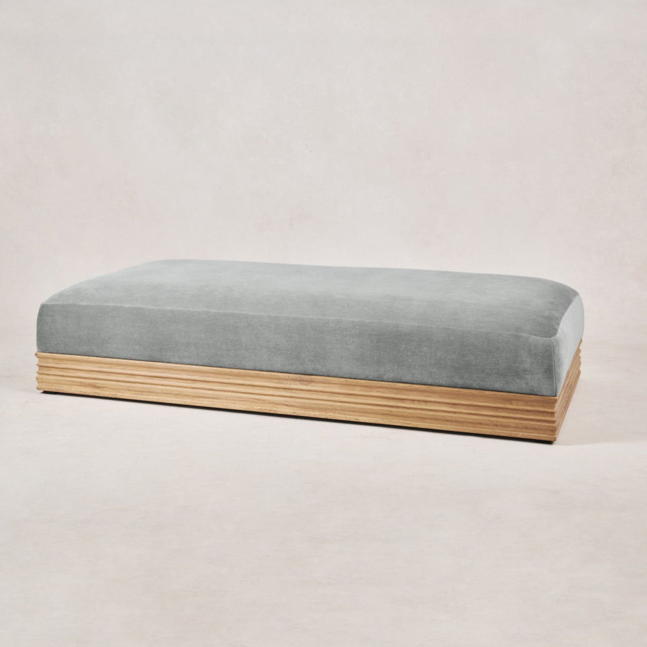 Architektonische Wolle Mohair Tagesliege