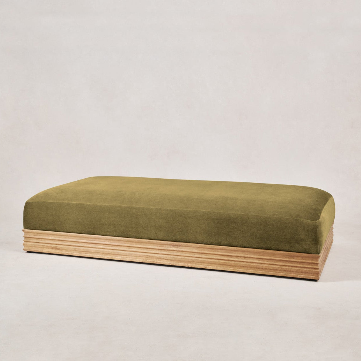 Architektonische Wolle Mohair Tagesliege