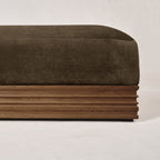 Architektonische Wolle Mohair Tagesliege