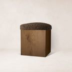 Saddle Oak Ottoman – Mokka