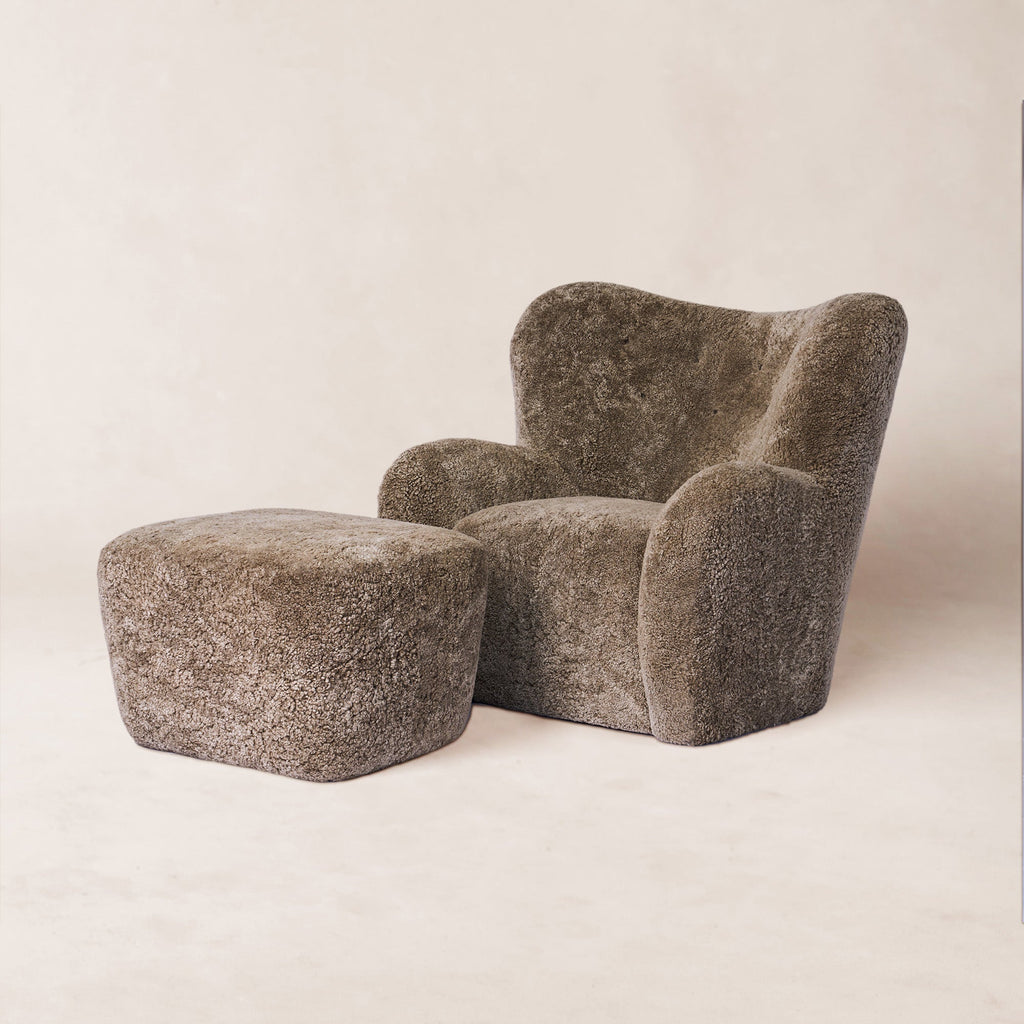 Osmanisch – Taupefarbenes Shearling