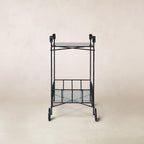 Outdoor-Barwagen – Schwarzer Rahmen
